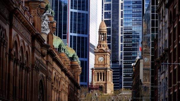 Sydney-Town-Hall-Clock-Tower-Bernard-Spragg.-Creative-Commons-Public-Domain.