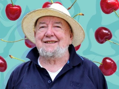 Tom Keneally: Ice cream with caramel and cherries