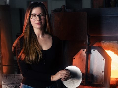 Meet Jessica Murtagh, a glass artist innovating craft and design.