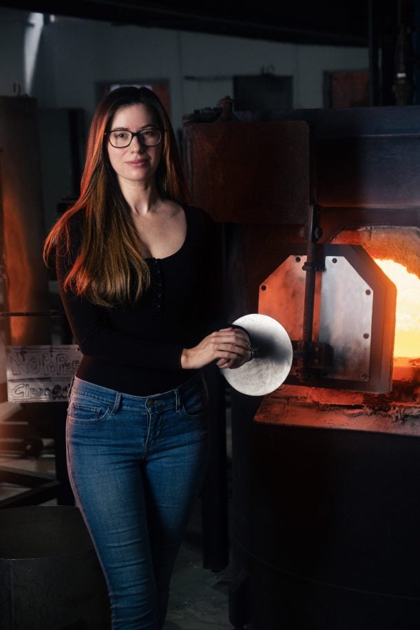 Meet Jessica Murtagh, a glass artist innovating craft and design.