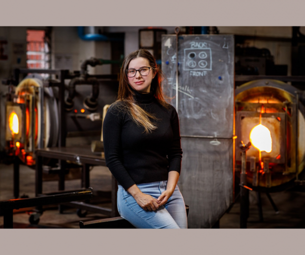 Meet Jessica Murtagh, a glass artist innovating craft and design.