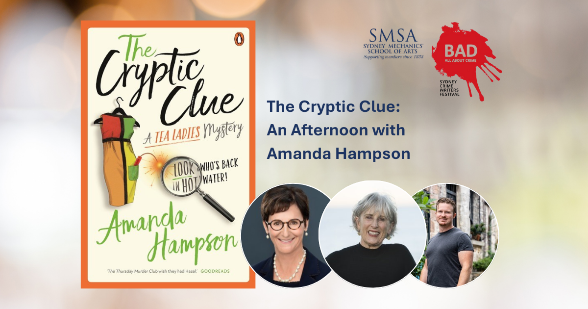 The Cryptic Clue: An Afternoon with Amanda Hampson