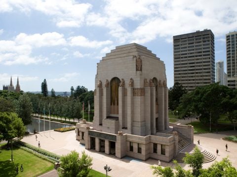 Guided walking tour at ANZAC Memorial for SMSA Members!