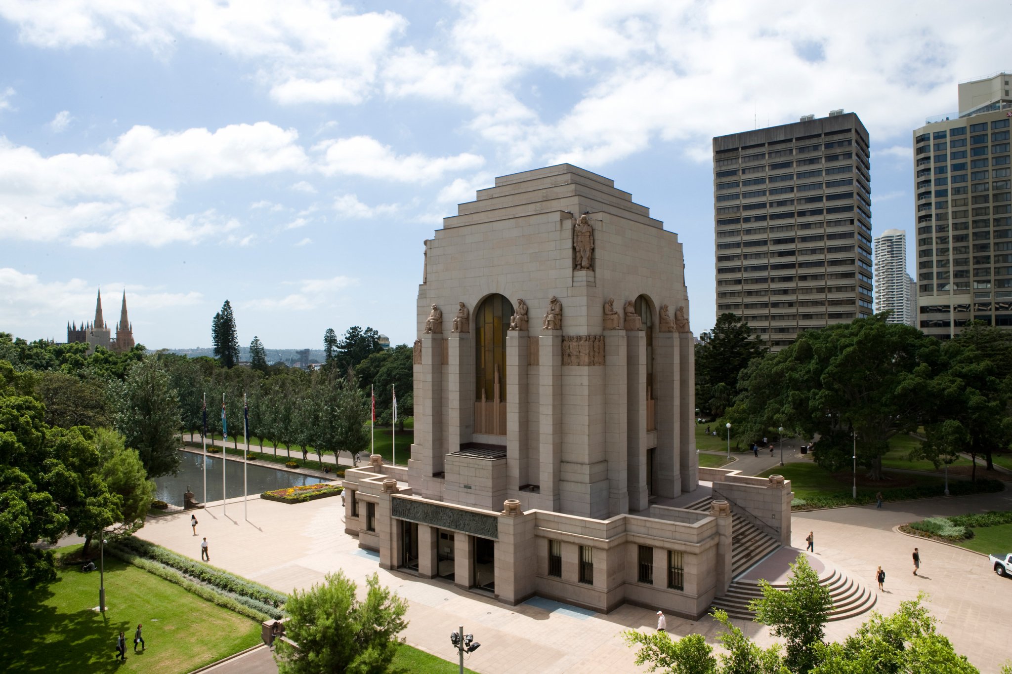 Guided walking tour at ANZAC Memorial for SMSA Members!