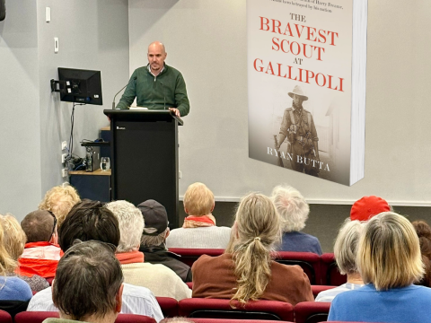 Event Recording: Book Launch of The Bravest Scout at Gallipoli by Ryan Butta