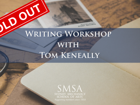 SMSA Exclusive: Writing Workshop with Tom Keneally