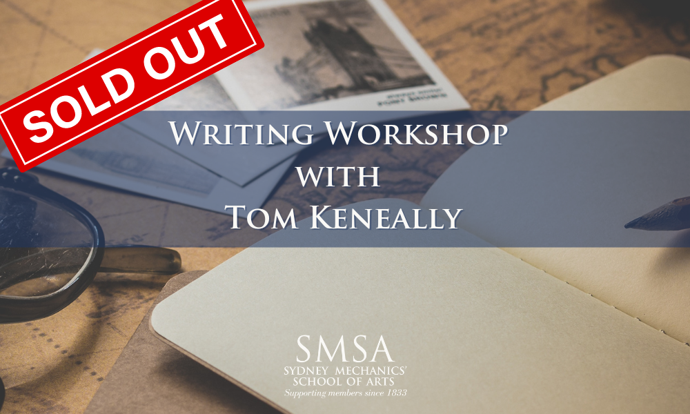 SMSA Exclusive: Writing Workshop with Tom Keneally