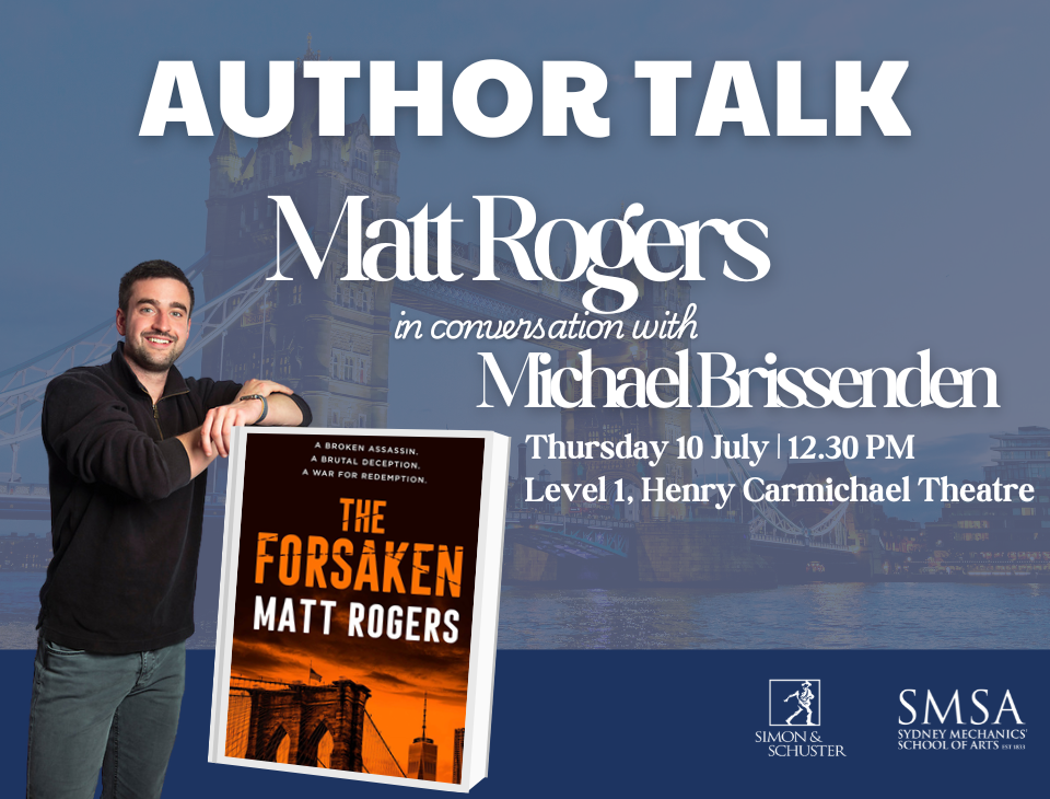 Book Talk: Matt Rogers & Michael Brissenden