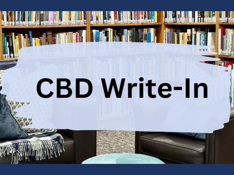 May CBD Write-In