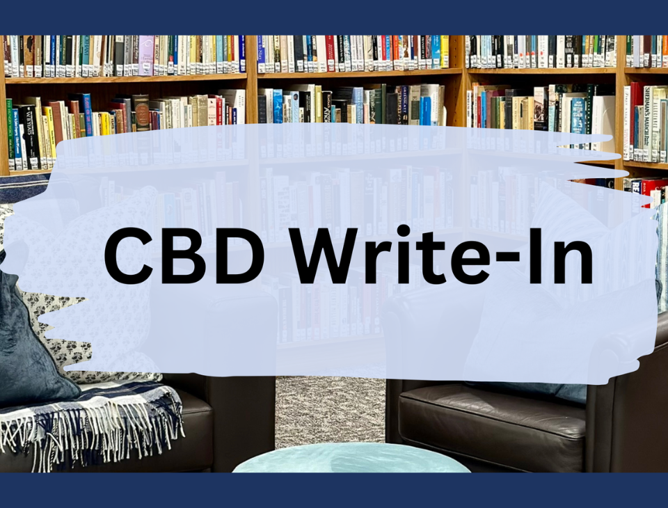 May CBD Write-In